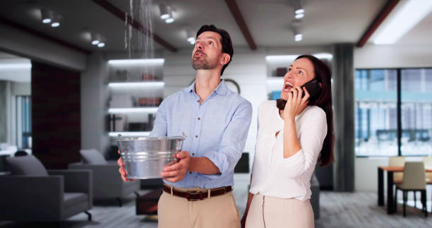 Water damage restoration process in WV